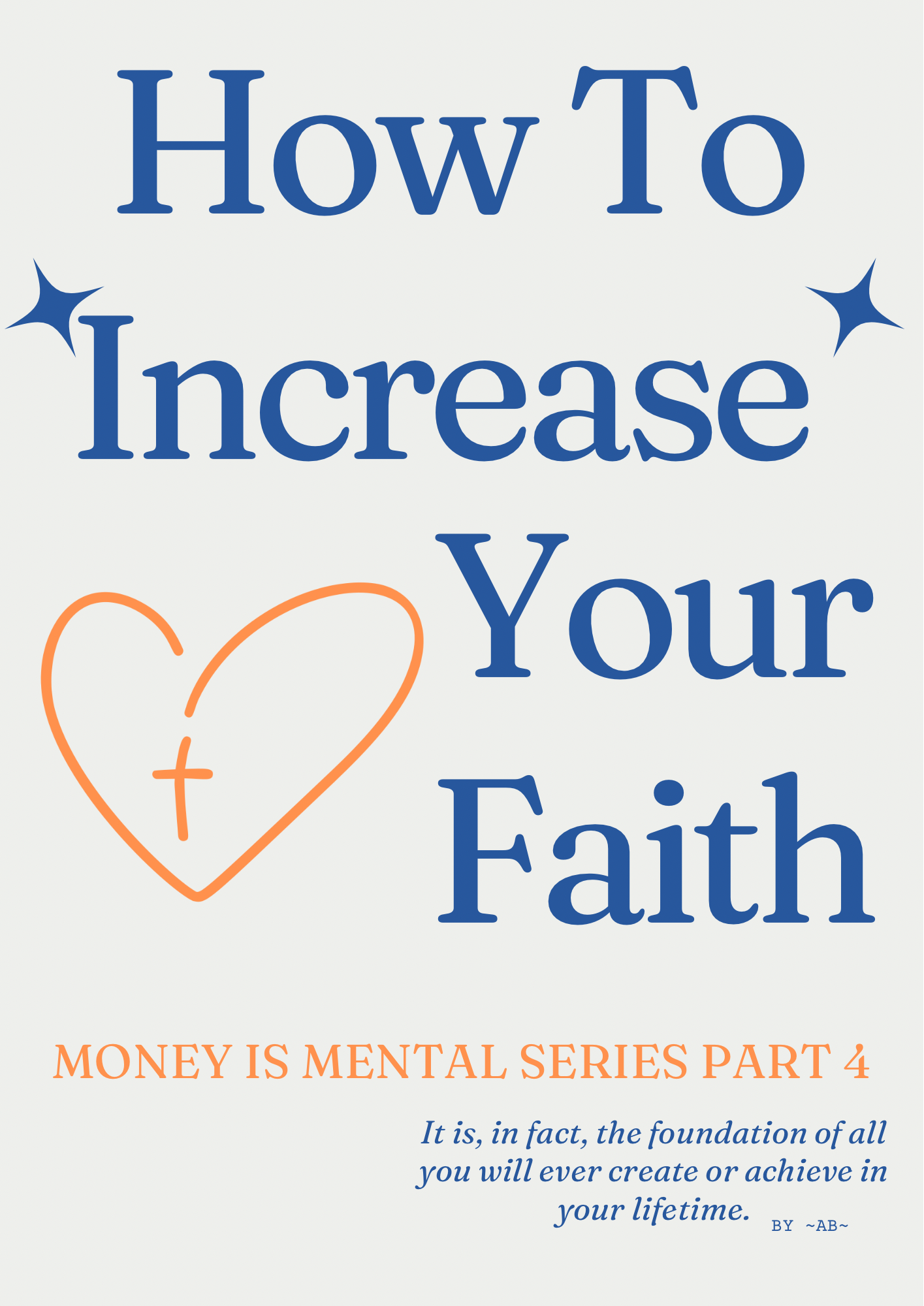 How To Increase Your Faith