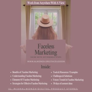 Faceless Digital Marketing Guide