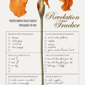 Revelation Tracker Journal