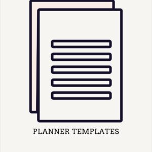 Planner Templates